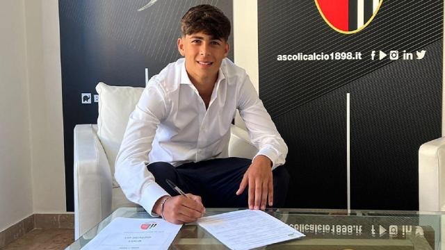 Ascoli Calcio, rinviato l'esordio in prima squadra di Lo Scalzo dopo aver firmato in estate un contratto triennale