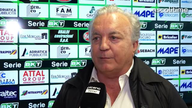 Ascoli Calcio, Pulcinelli: “A Palermo sarà importante non perdere. Designazione Di Bello dovrebbe lasciarci tranquilli”