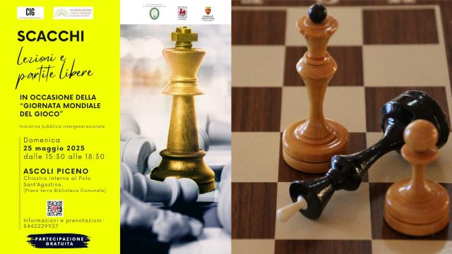 Giornata mondiale del gioco: appuntamento al Polo Sant’Agostino di Ascoli Piceno