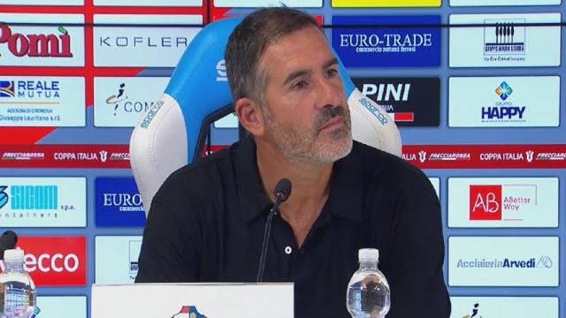 Cremonese-Ternana 3-2, Lucarelli: “Commesse ingenuità. Ascoli ha giocatori davanti che ti mettono in difficoltà”