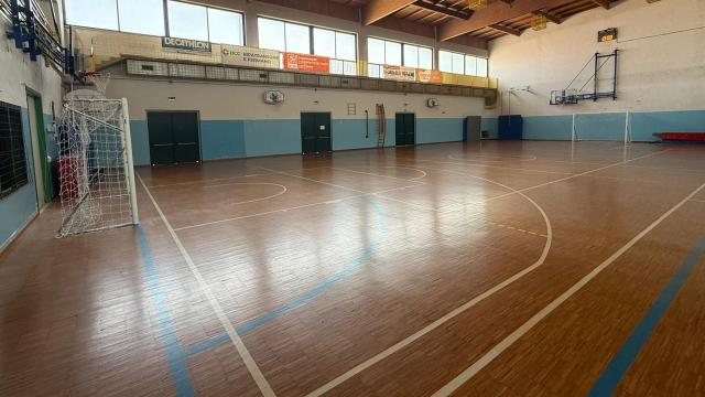 Grottammare, rinnovata palestra dell' IS 'Giacomo Leopardi'. Spazio più funzionale per studenti e associazioni sportive