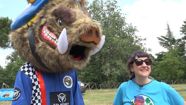 Coppa Teodori 2025, iniziano le attività al Family Village con la mascotte Rombo grande protagonista