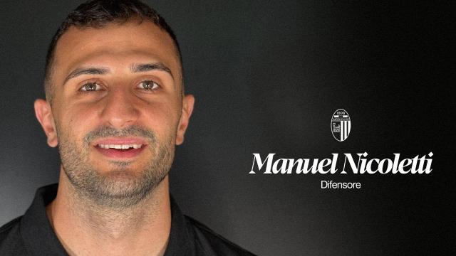 Ascoli Calcio, Manuel Nicoletti nuovo difensore del Picchio