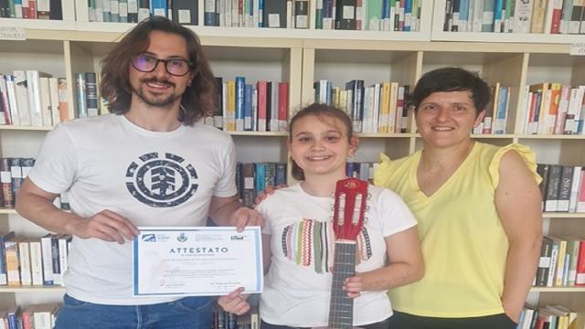 ''Benessere in comune'', concluso il corso di chitarra a Castorano