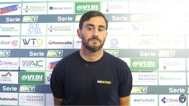 Feralpisalò-Pisa 0-1, voci Vecchi (“Tanta amarezza, giocato alla pari”) e Aquilani (“Bene la prima mezzora”)