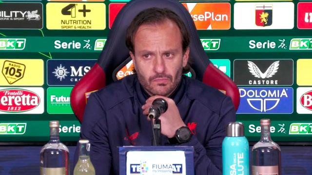 Genoa-Ternana 1-0, voci Gilardino (“Siamo attenti, propositivi e determinati”) e Lucarelli (“Errori nelle ripartenze”)