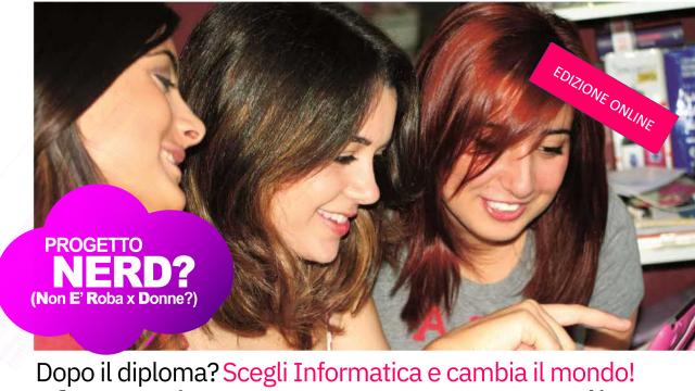 Progetto NERD (Non è Roba per Donne), iniziativa UNICAM per diffondere passione per informatica tra giovani studentesse