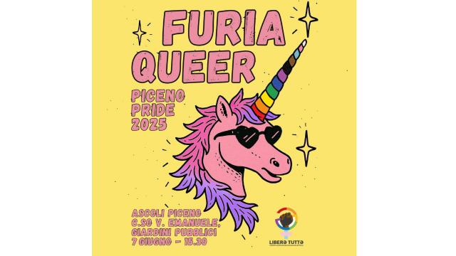 Ad Ascoli Piceno arriva ''Furia Queer'': primo Pride nella storia della città promosso da Liberә Tuttә