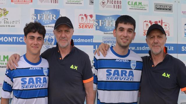 Monticelli Calcio, terza stagione in maglia biancazzurra per Mariani Gibellieri e Mattei