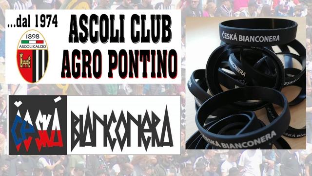 Ascoli Calcio, nascono nuovi club di tifosi nell'Agro Pontino ed in Repubblica Ceca