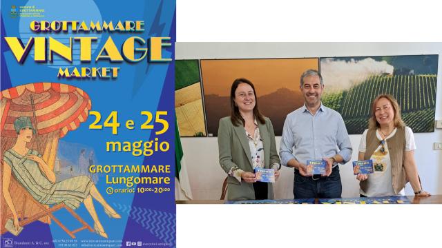 Arriva a Grottammare il Vintage Market tra moda, design, collezionismo e sostenibilità