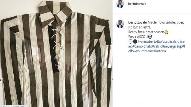 Ascoli Calcio, Bertotto cita Virgilio in vista dell'esordio in B: “Coraggio, pronti per una grande stagione”