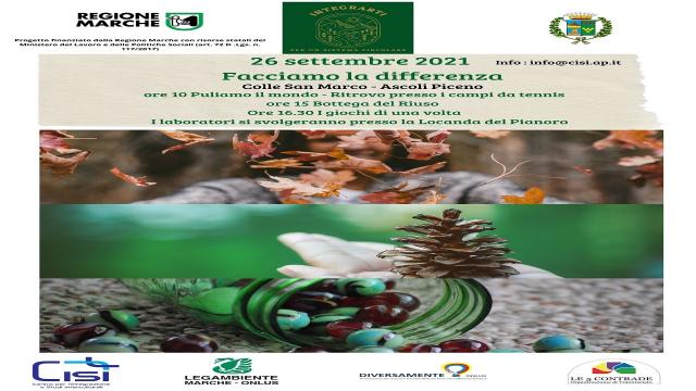Ascoli Piceno: Colle San Marco, appuntamento con ''IntegrArti - per un sistema circolare''