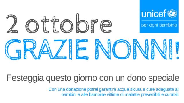 Unicef Italia celebra la giornata dedicata alla Festa dei Nonni e delle Nonne