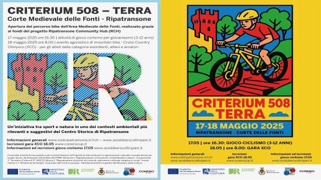 Mountain bike, Criterium 508-Terra alla Corte Medievale delle Fonti di Ripatransone