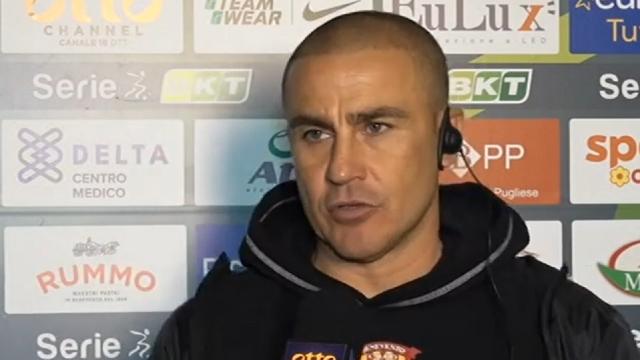 Benevento-Palermo 0-1, voci Cannavaro (“Abbiamo fatto tre passi indietro”) e Corini (“Vittoria di squadra”)    