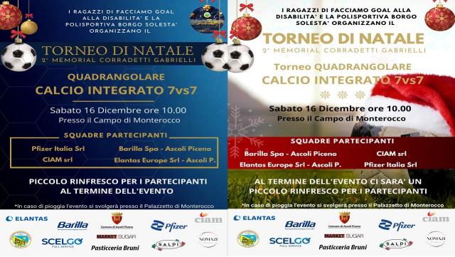 ''Facciamo Goal alla Disabilità'', ad Ascoli Piceno il secondo Memorial Corradetti-Gabrielli