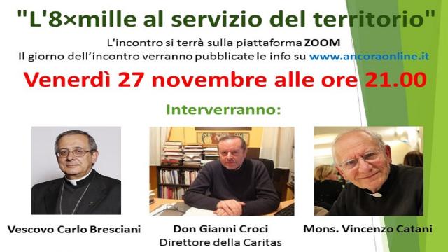 ''L'8×mille al servizio del territorio'', incontro della Caritas diocesana