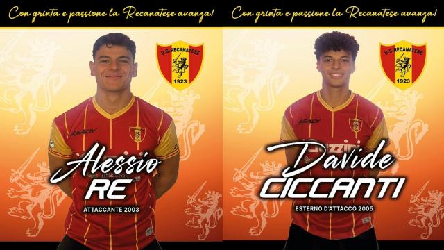 Ascoli Calcio, Re e Ciccanti si trasferiscono in prestito alla Recanatese di Savini