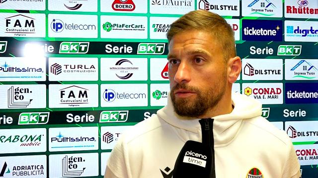 Ascoli-Ternana 2-0, voce Dionisi in zona mista: “Ci metto sempre la faccia. Ringrazio i tifosi bianconeri per l'affetto”