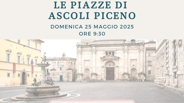 In occasione di 'Siamo Ascoli' torna 'Salute in cammino per la cultura'. Percorso dedicato alle piazze del centro