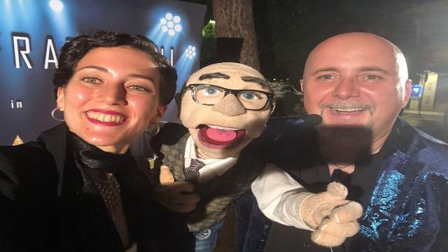 Cabaretour Grottammare, Piazza Carducci incantata da Andrea Fratellini e Gloria Conti