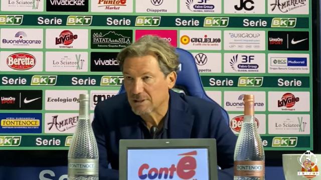 Cosenza-Cremonese 1-2, voci Caserta (“Grande partita, episodi decisivi”) e Stroppa (“Non è semplice fare punti qui”)