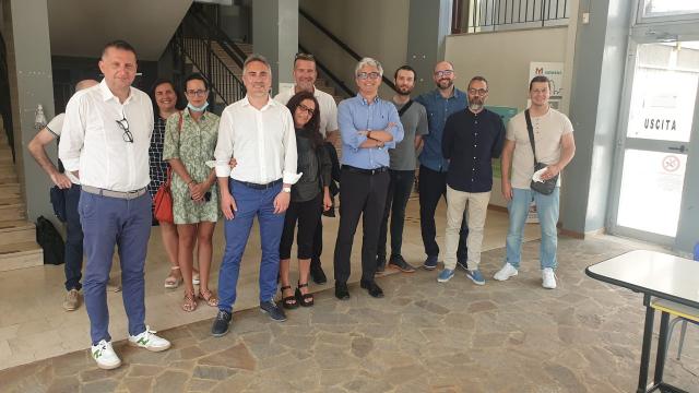 Provincia Ascoli Piceno, Loggi in visita all’Istituto ''Fermi – Sacconi - Ceci''