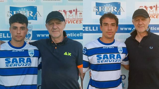 Monticelli Calcio, confermati per la prossima stagione l'attaccante Ippoliti e il centrocampista Amadio