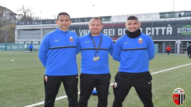 Ascoli Calcio, ufficializzato lo staff di mister Breda. Aquilanti allenatore dei portieri