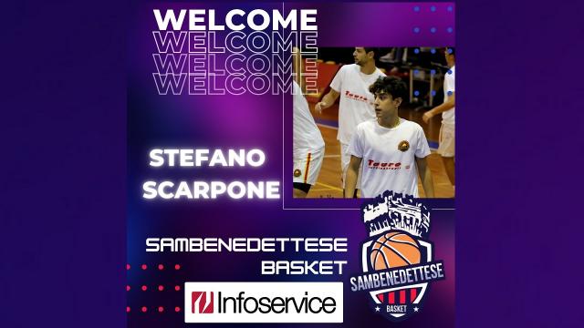 Basket, la Infoservice Sambenedettese si rinforza con il giovane playmaker Scarpone