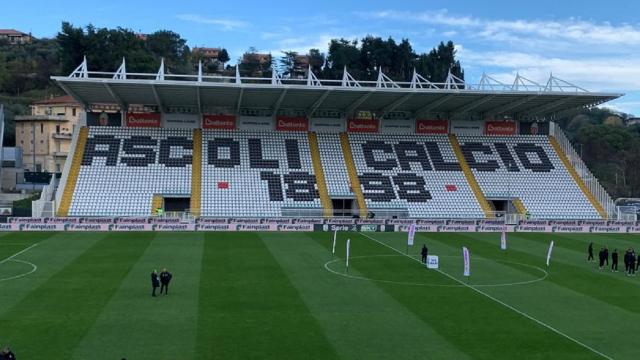 Ascoli Calcio, stabiliti orario e data della prima gara interna del 2022 con il Perugia