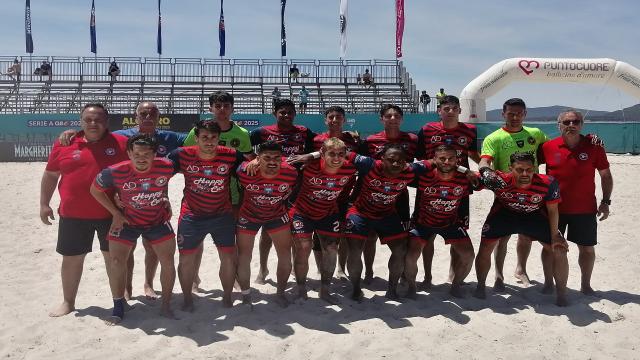 Beach soccer, l'Happy Car Sambenedettese chiude la tappa di Alghero con una sconfitta contro Viareggio