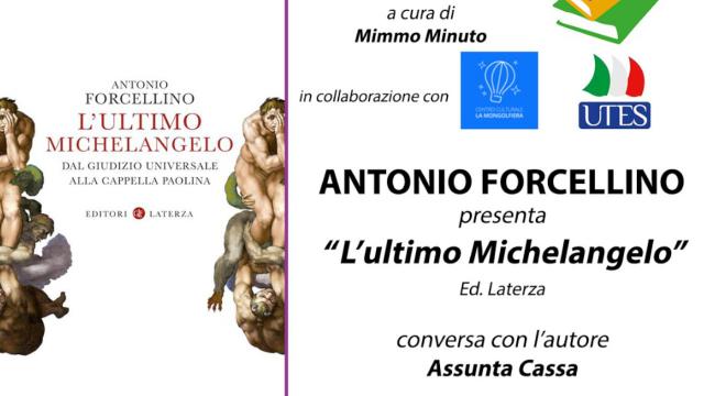 San Benedetto del Tronto, all'Auditorium Tebaldini Antonio Forcellino presenta il libro 'L’ultimo Michelangelo' 