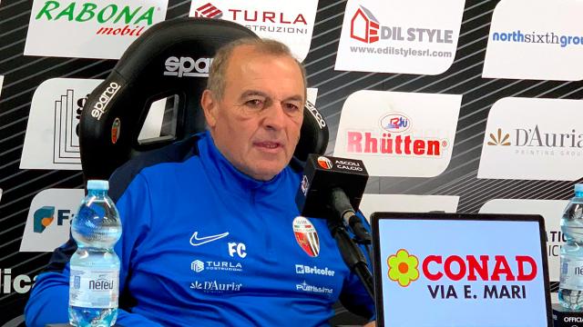 Ascoli Calcio, Castori: “Condizione in crescita, vogliamo tornare con risultato positivo da Venezia. Falzerano out”