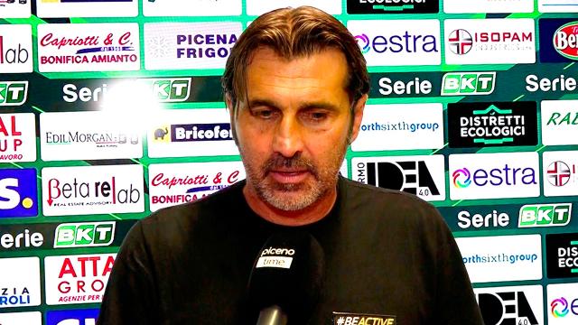 Ascoli-Ternana 2-0, voce Viali in zona mista: “Stiamo crescendo come atteggiamento. Bogdan sta meglio”