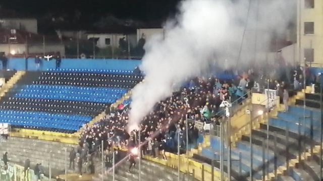 Pisa-Ascoli, dato definitivo dei tifosi del Picchio nel Settore Ospiti dell'Arena Garibaldi
