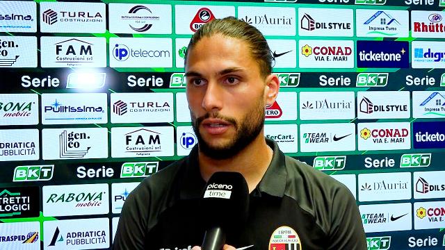 Ascoli-Ternana 2-0, voce Mendes in zona mista: “Non ho calciato benissimo la punizione, posso fare meglio”