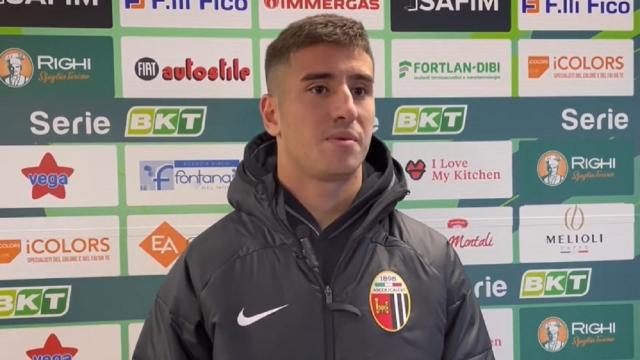 Reggiana-Ascoli 1-1, la voce di Manzari in sala stampa: “Peccato per la chance nel finale, stavo per esultare”