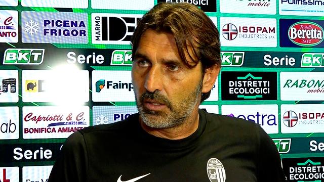 Ascoli-Palermo 0-1, la voce di Viali in zona mista: ''Classifica che rompe le scatole''