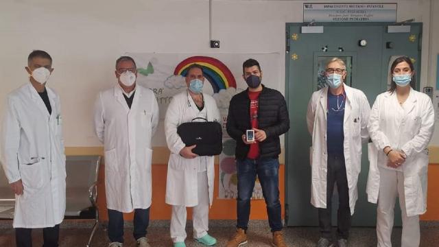 Ascoli Piceno, ''Associazione Nessun Dorma'' dona Polisonnigrafo alla UOC di Pediatria