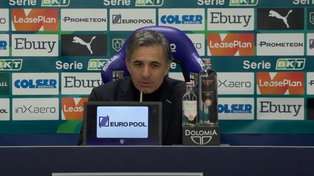 Parma-Ascoli 1-1, voce Pecchia in sala stampa: “Nelle ultime 4/5 gare in casa portiere avversario sempre il migliore”