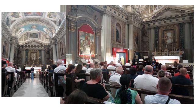 Accademia Liszt, a Grottammare successo di pubblico per il concerto dei Maestri Helios D'Andrea e Serena Marrancone
