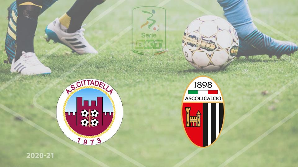 Cittadella-Ascoli, probabili formazioni della sfida tra veneti e marchigiani