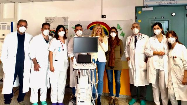 Inaugurato sistema ecografico completo donato da Gruppo Gabrielli alla Pediatria del ''Mazzoni'' di Ascoli Piceno