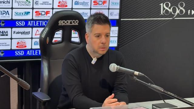 Atletico Ascoli-Chieti 2-2, la voce di Seccardini: “Peccato per i gol presi su palle inattive. Punto che dà continuità”