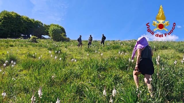 Arquata del Tronto, soccorsa escursionista dispersa in zona dei Pantani