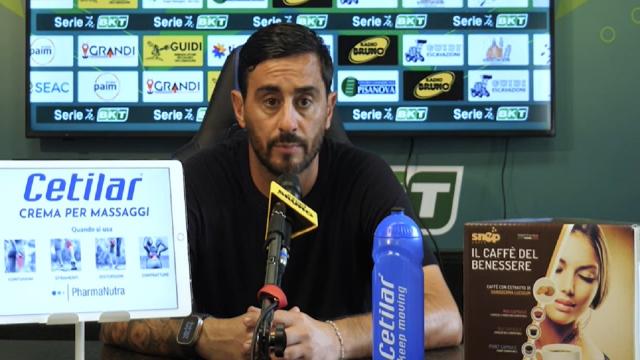 Pisa-Bari 1-1, voci Aquilani (“Serve più coraggio, non siamo ancora al meglio”) e Mignani (“Abbiamo sofferto in avvio”)