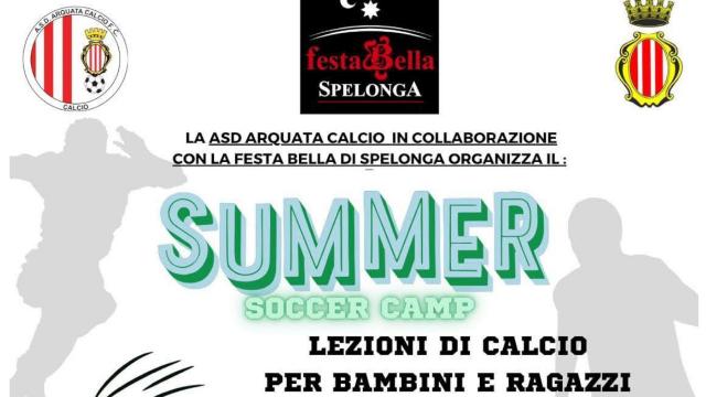 Arquata del Tronto, torna ''Summer Soccer Camp'': lezioni di calcio per bambini e ragazzi