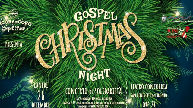 San Benedetto del Tronto, AncorainCoro Gospel Choir torna ad animare il Natale con un concerto di solidarietà